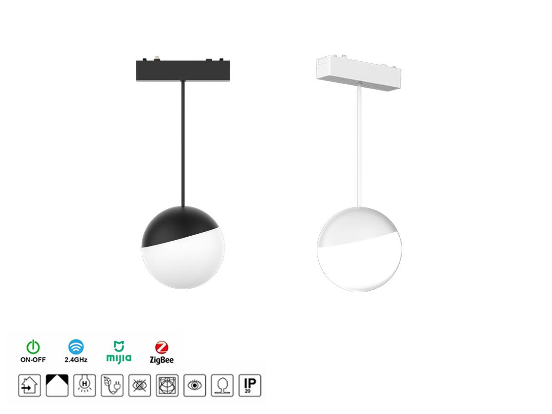 LED ultra-thin magnetic track light——Pendent——Lunar Eclipse Floodlight