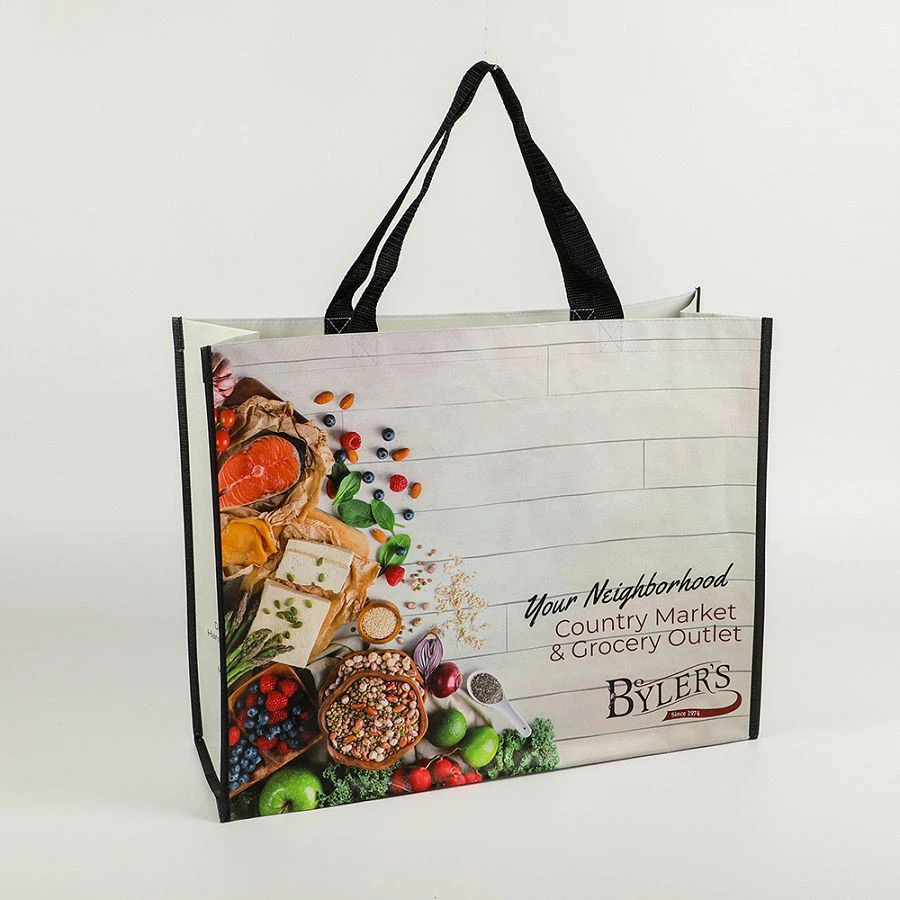 laminated market shopping bags