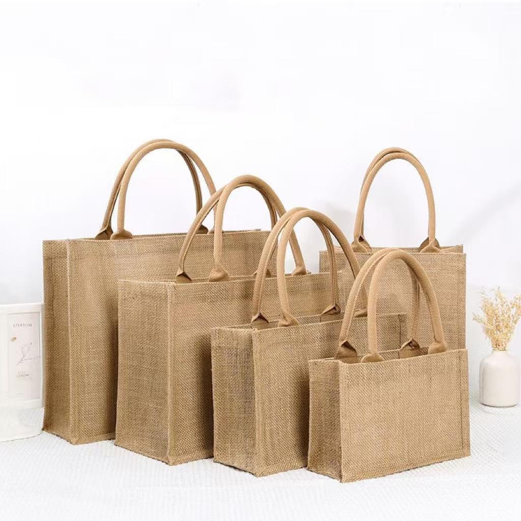 jute tote bag