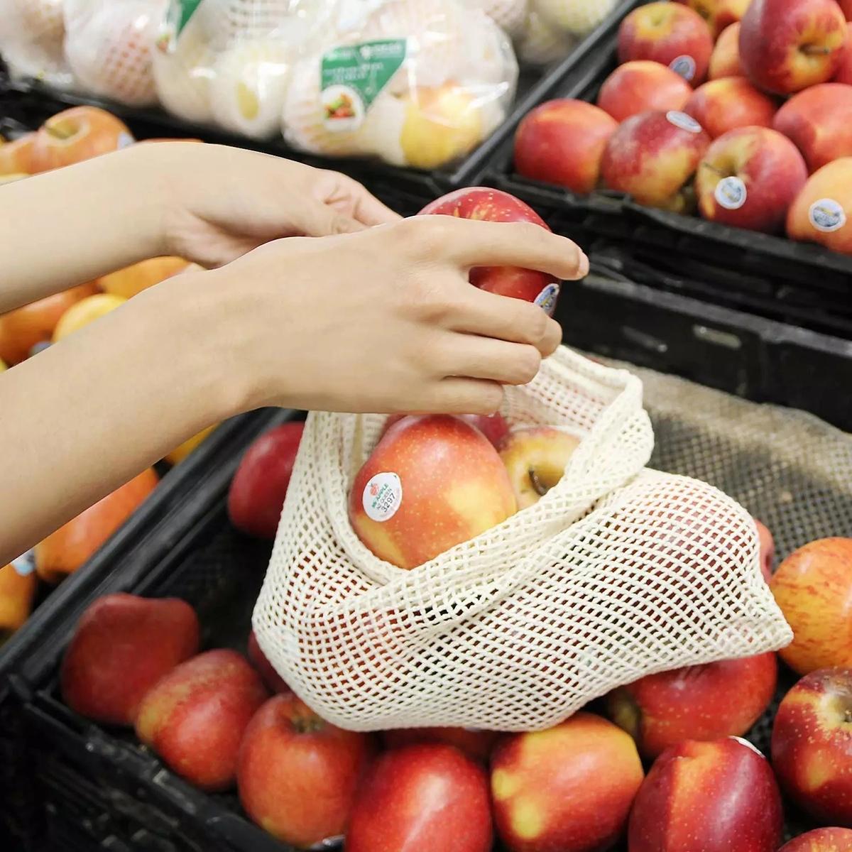 Organic Cotton Mesh Produce Bag