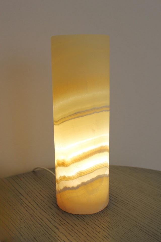 Honey Onyx table lamp 12inch
