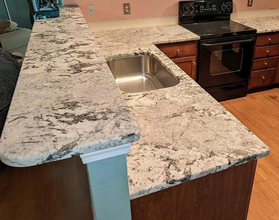 Alaska White Granite Kitchen Countertops