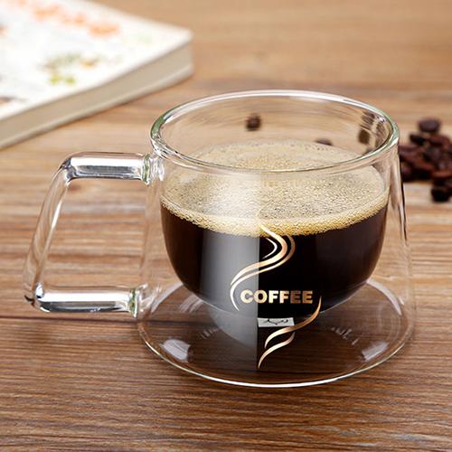 Double Glass Coffee Cup1