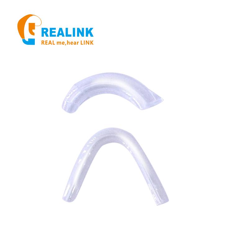 Hard ear mold bending tube transparent PVC bending tube hearing aid special forming sound tube thickness Acoustic conduit Pulled