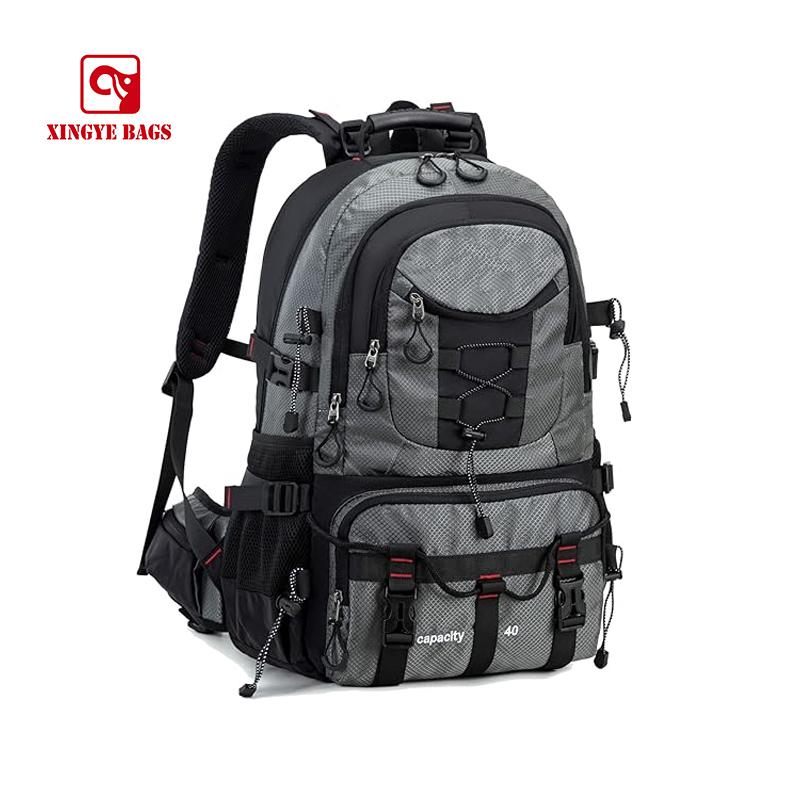 40L Inches outdoor hiking backpack breathable backpack system waterproof and tear resistance OB-0004