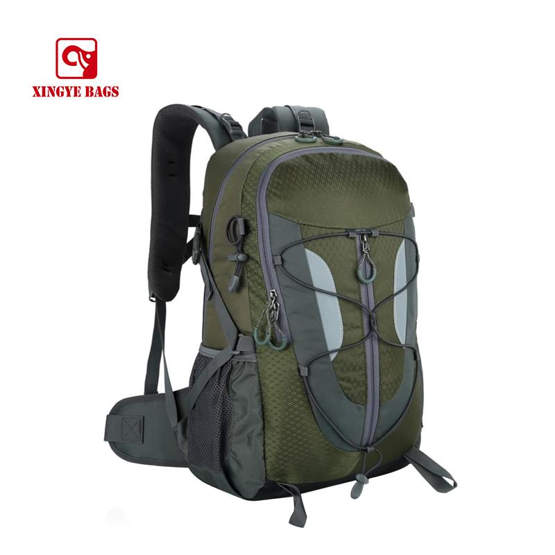 30L Inches outdoor hiking backpack breathable backpack system waterproof and tear resistance OB-0006