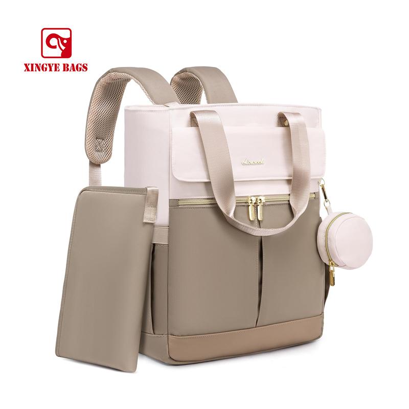16"Mother diaper bag with a changing pad small attachable case bag attach on the cart DP-0022