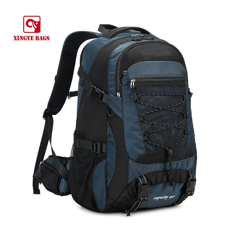 40L Inches outdoor hiking backpack breathable backpack system waterproof and tear resistance OB-0005