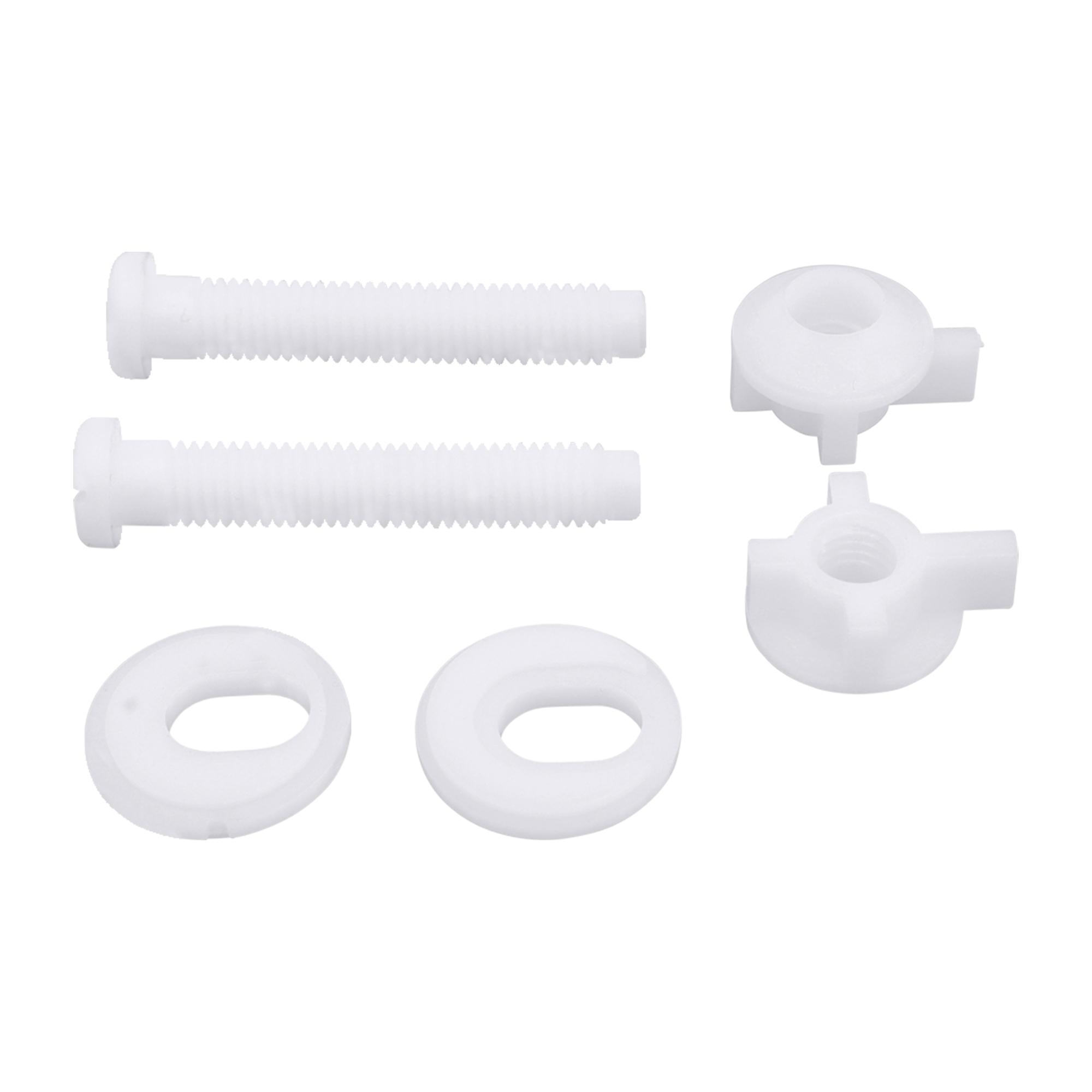 T3143 Hot Sale White Toilet Fix Connector Bolts Flexible for Fitting Cistern Replacement Kit