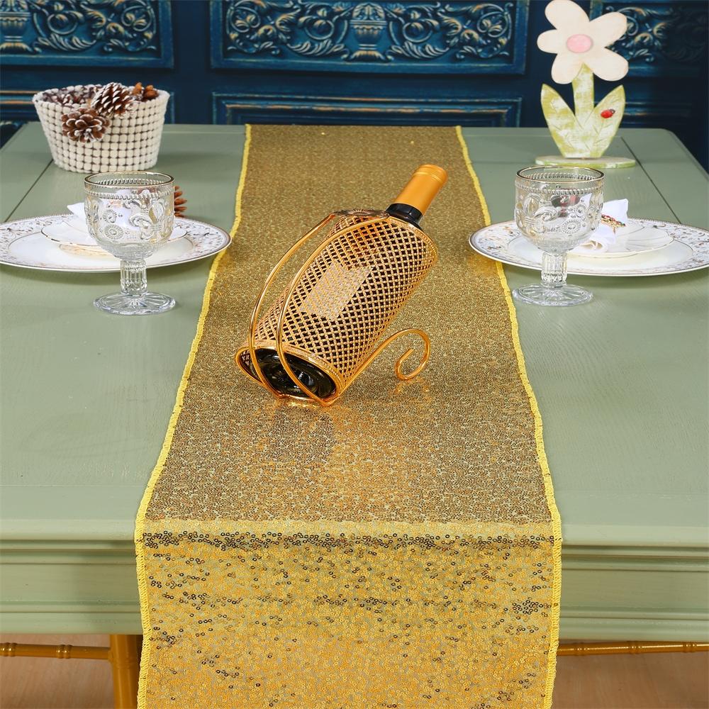 glitter table runner table cover for home kitchen holiday party decoration