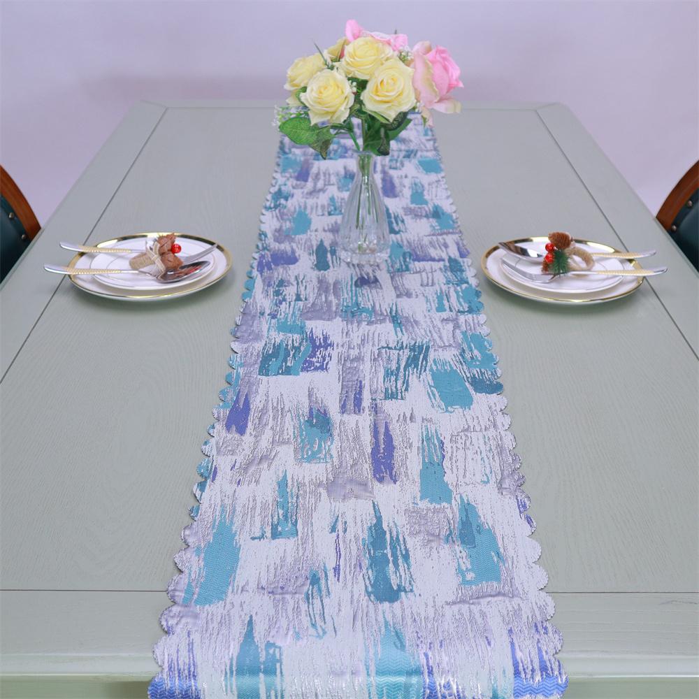 Europe printed table runner