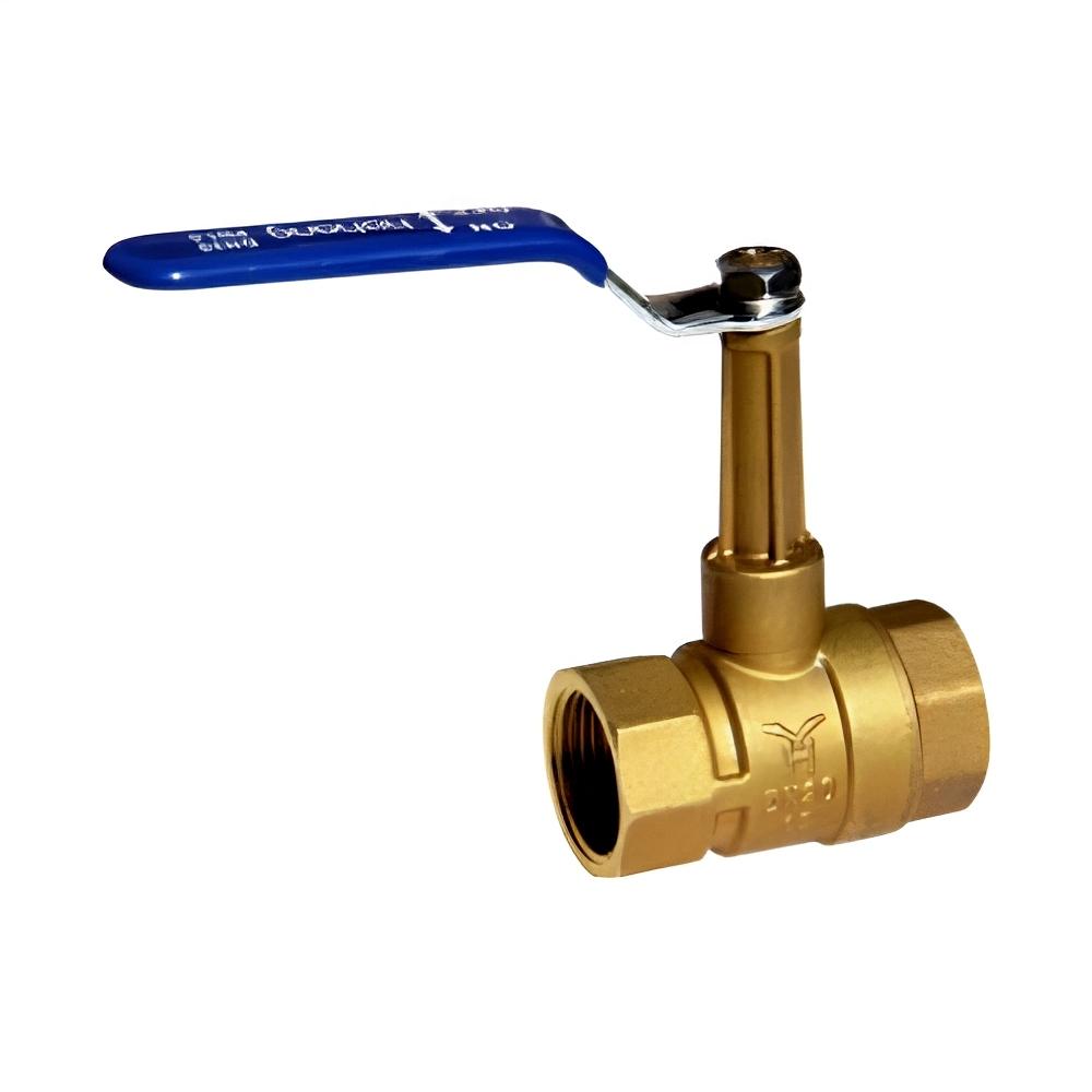 Brass High Pole Ball Valve with Pressure Resistance and Explosion Protection