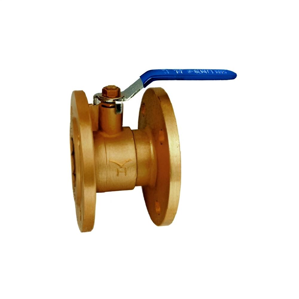 Industrial Brass Flange Ball Valve Long Handle Valves