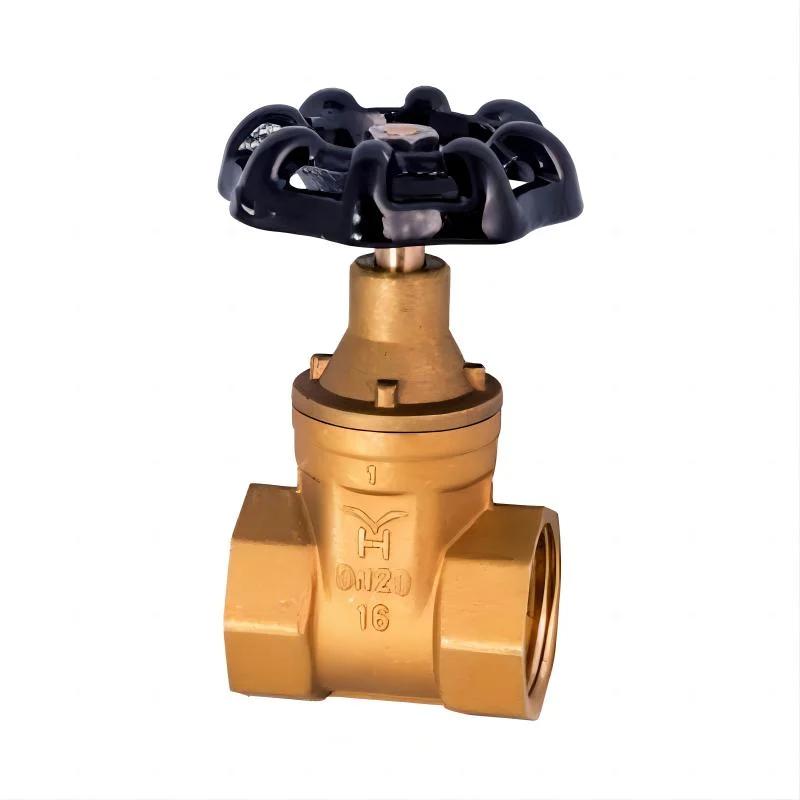 Professional Manufacturer Best New Type Non-Rising Stem Brass Gate Valve with Handle