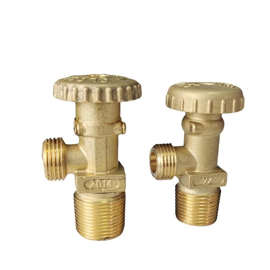 Brass Gas Valve Long Life Liquefied Petroleum