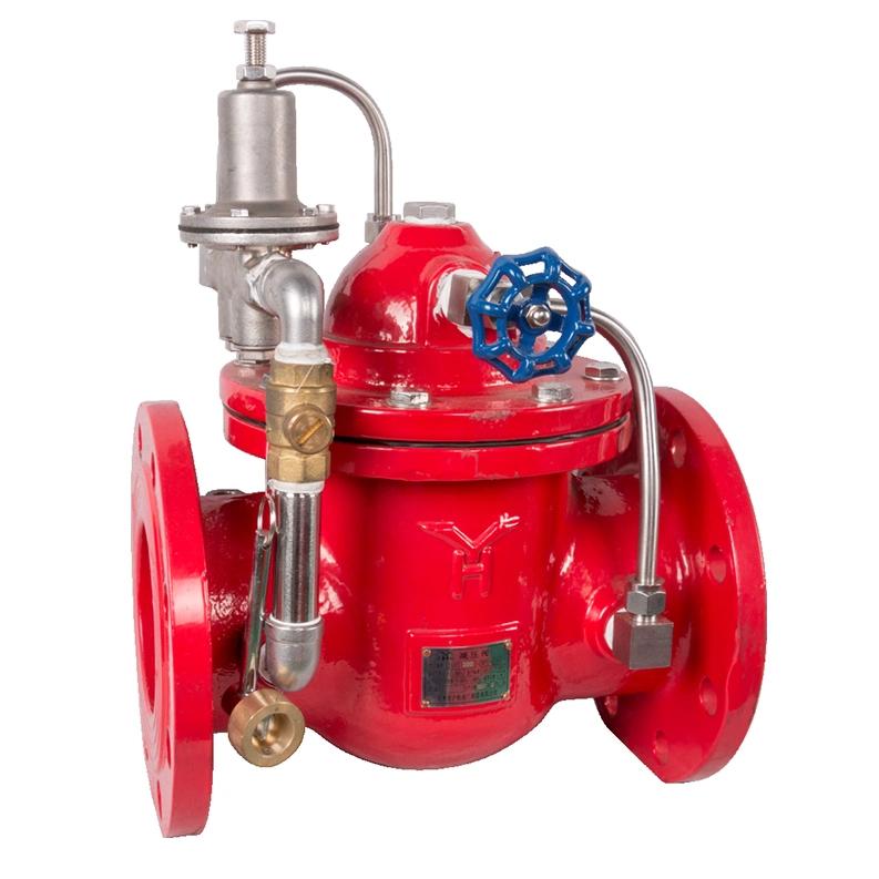 Manufacturer Direct Supply Ductile Iron Flange Pressure Reducing Valve for Fire Fighting