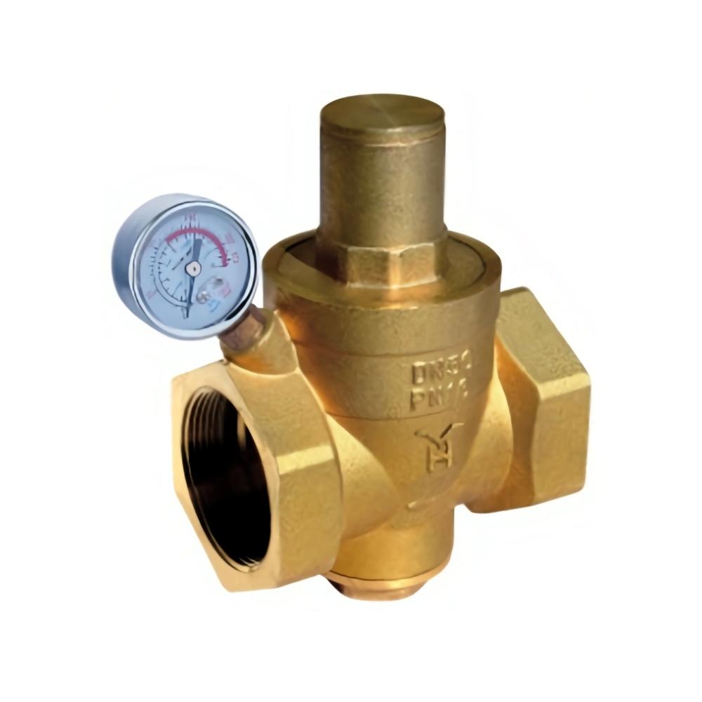 Advanced and Easy to Use Brass Pressure Reducing Valve with Meter