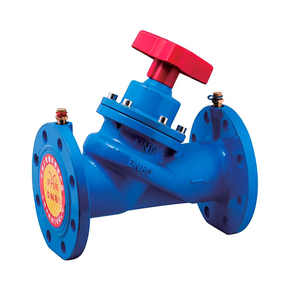 Digital Lock Balance Valve Nodular Self Operated Flow Balancing Valve