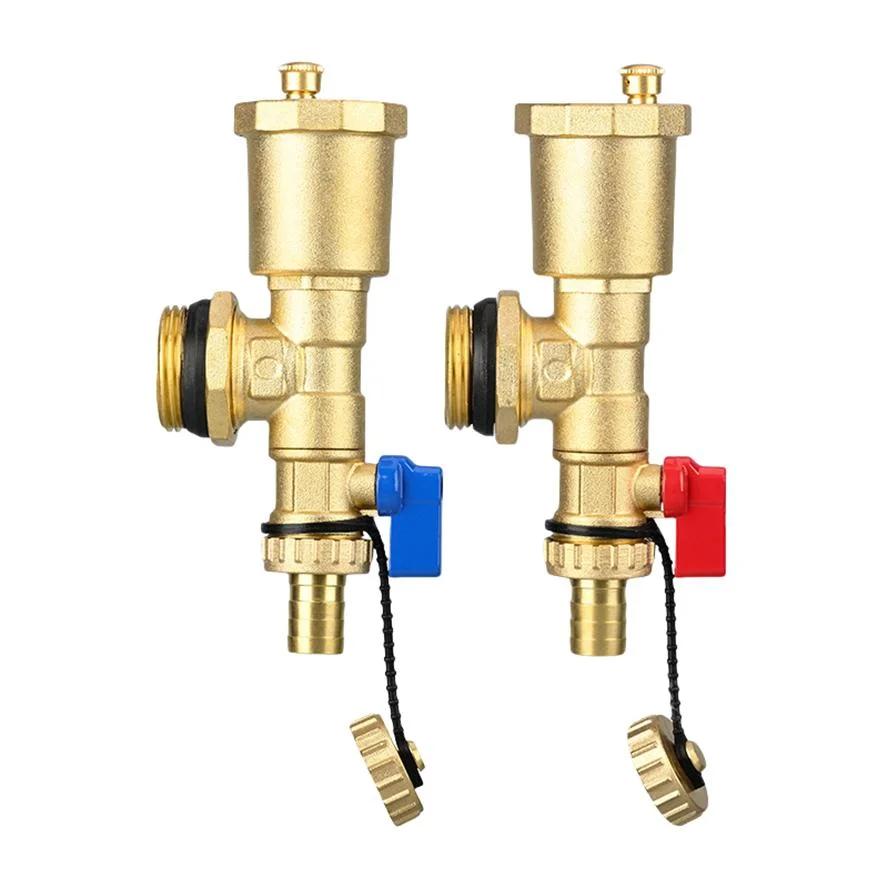 High Quality Automatic Brass Exhaust Valve Multifunctional Floor Heating Air Release Valve