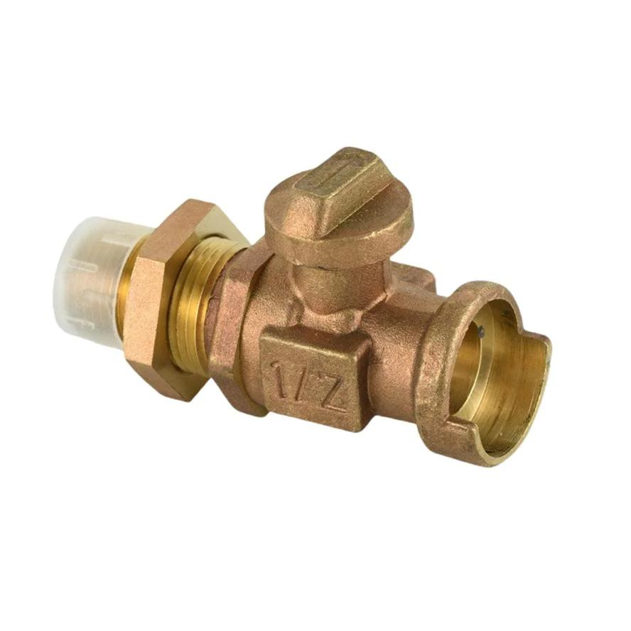 Bronze Water Meter Parts Water Meter Valve, Expansion Connector, Flat Gaskets