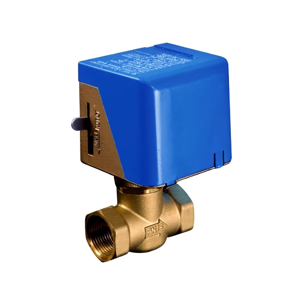 Brass Electric Two-Way Valve for Central Air Conditioning Fan Coil