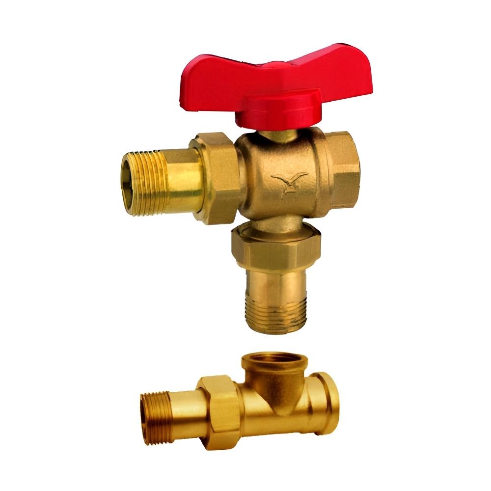 Manufacturer Direct Sale Brass Regulating Valve Three-Way Heating Control Valve