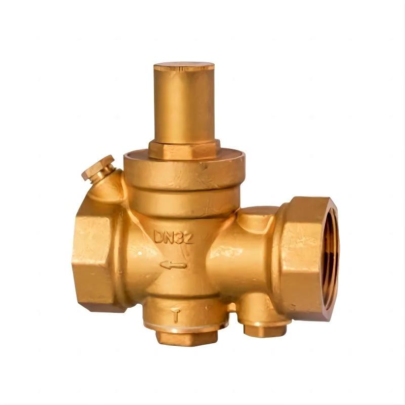 China Factory Brass Female New Type Piston Pressure Reducing Valve 16t