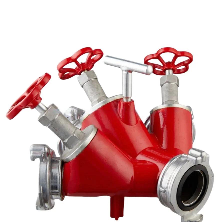 3-Way Fire Fighting Screwdown Valve Controlled Breeching Divider