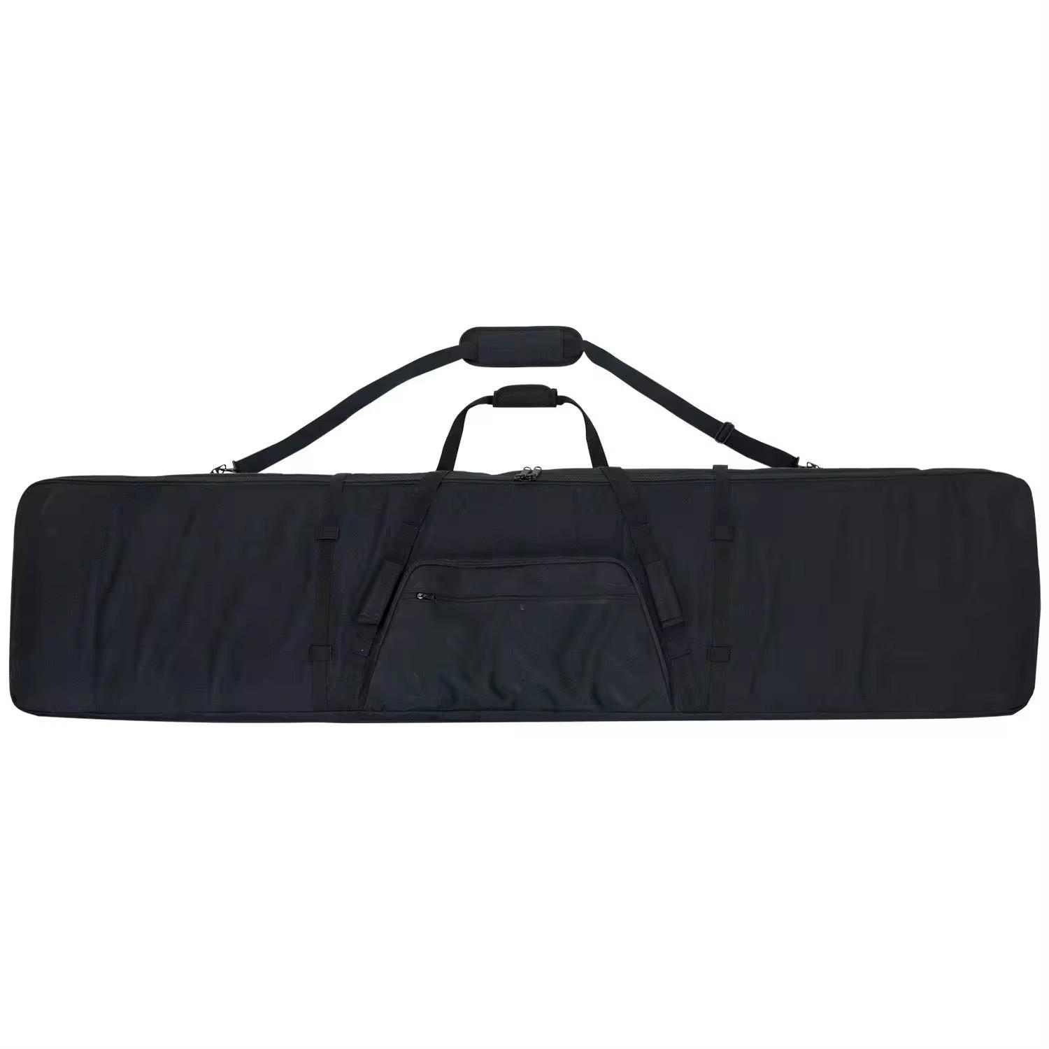 Winterial Rolling Double Ski Bag Travel Bag with 5 Storage Compartments and Reinforced Double Padding Perfect for Road Trips