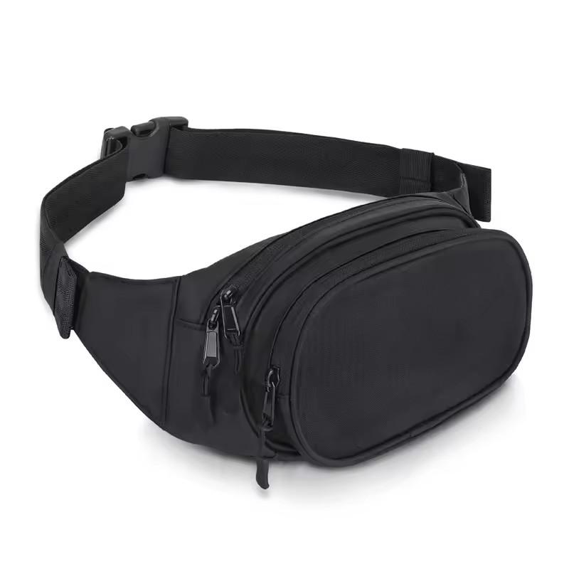 Travel Polyester Sports Crossbody Bag Hiking Running Waist Bag