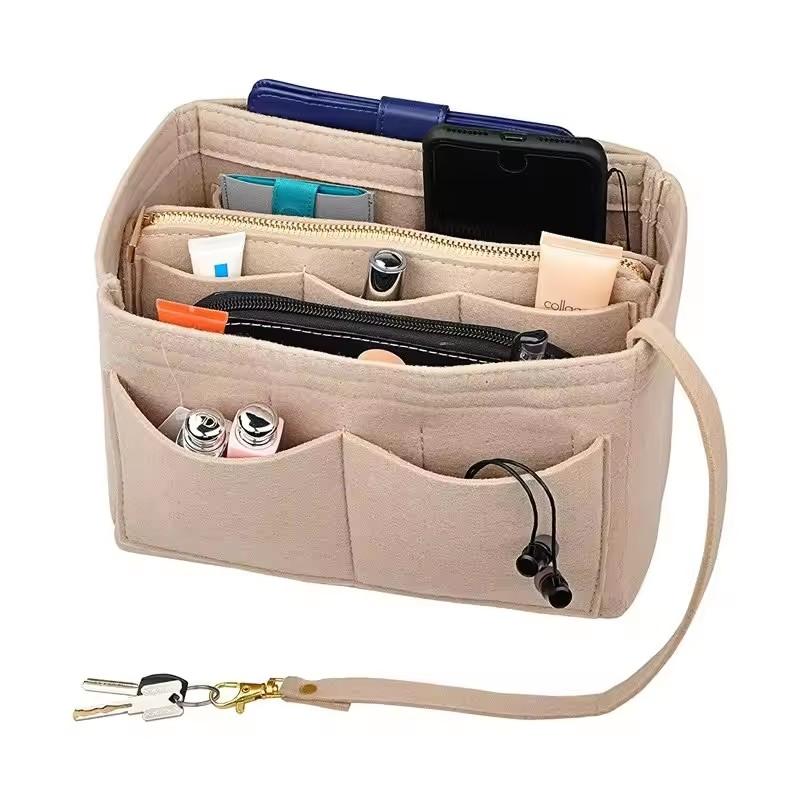 new felt bag large capacity storage toilet bag