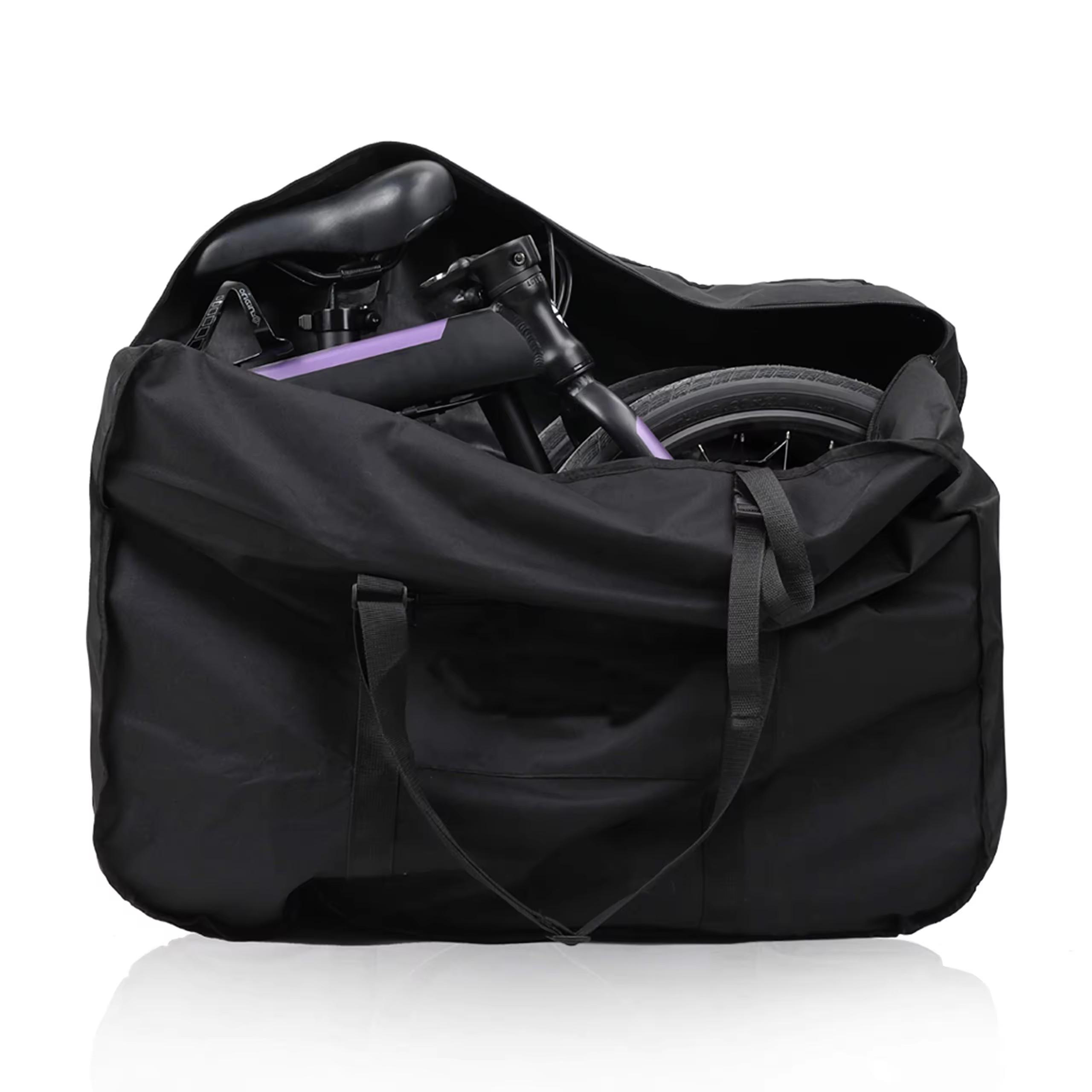 Folding Bike Bag Bike Travel Bag Case Box Thick Bicycle Folding Carry Bag Pouch