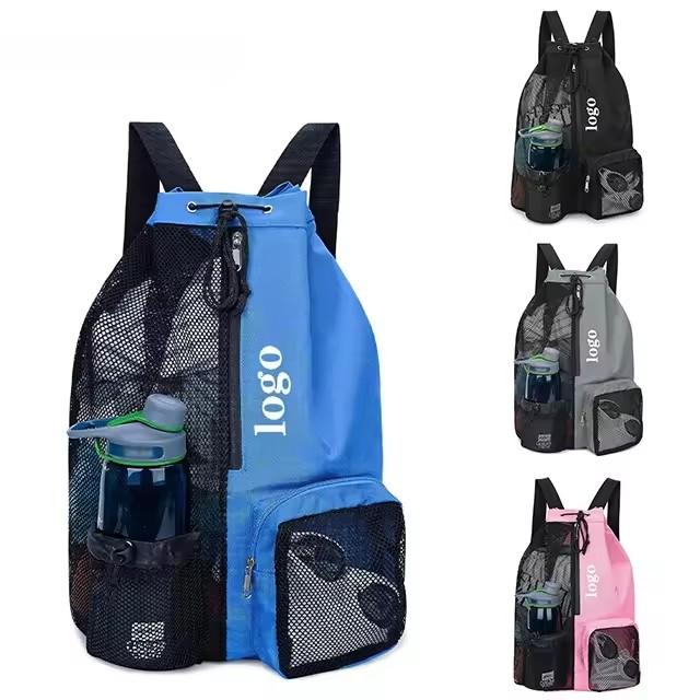 Mesh Drawstring Backpack