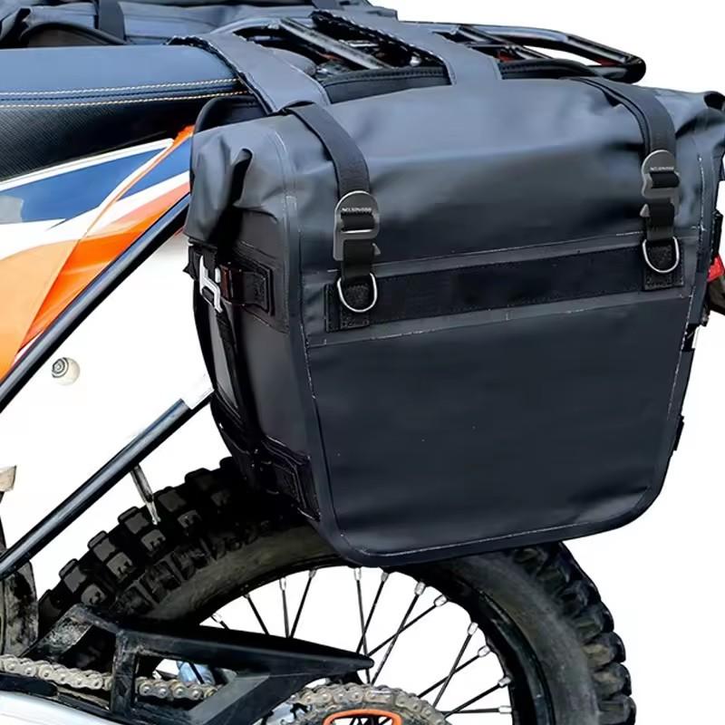 Travel Pvc Waterproof Delivery Bag MotorcycleSaddle Bag