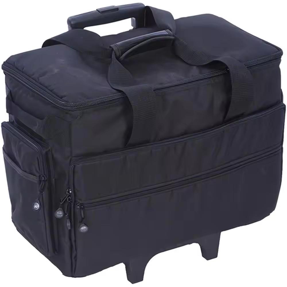 Large Capacity Solid Sewing Machine Tote Trolley Bag