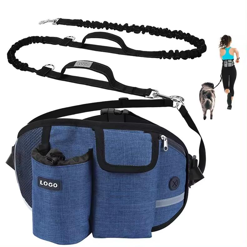 Dog Running Leash Belt Bag for Walking