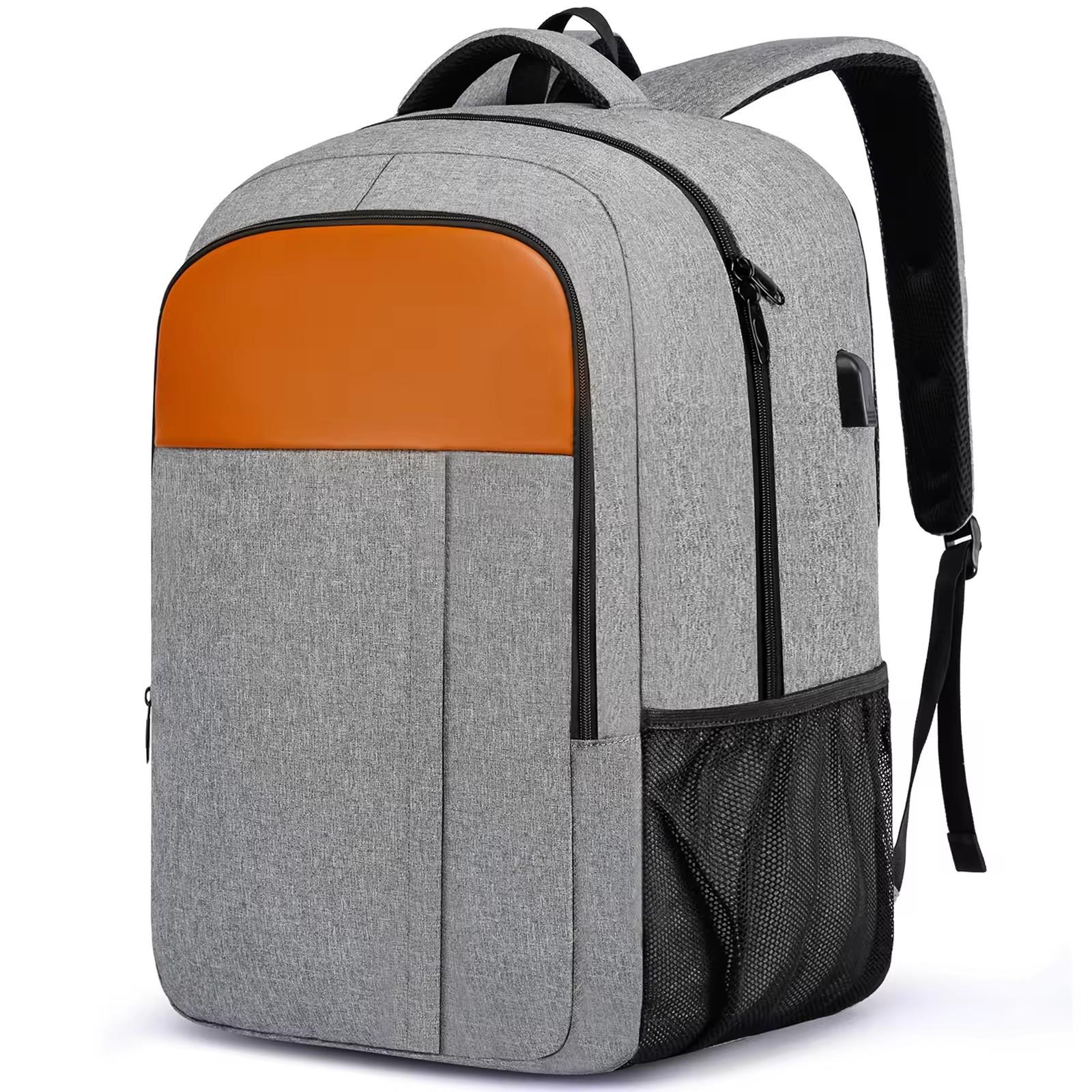 Hot Selling Classic waterproof vintage Newest fashionable waterproof durable business laptop backpack with USB charger