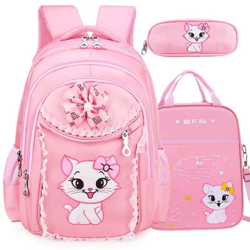 Children Double Shoulder 7-9-12 Year Old Schoolbag