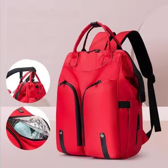 New design multi functional big capacity 3-1 mommy baby diaper bag backpack