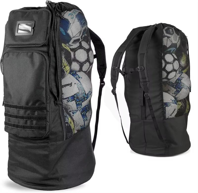 Foldable Soccer Backpack Gym Sports Sack