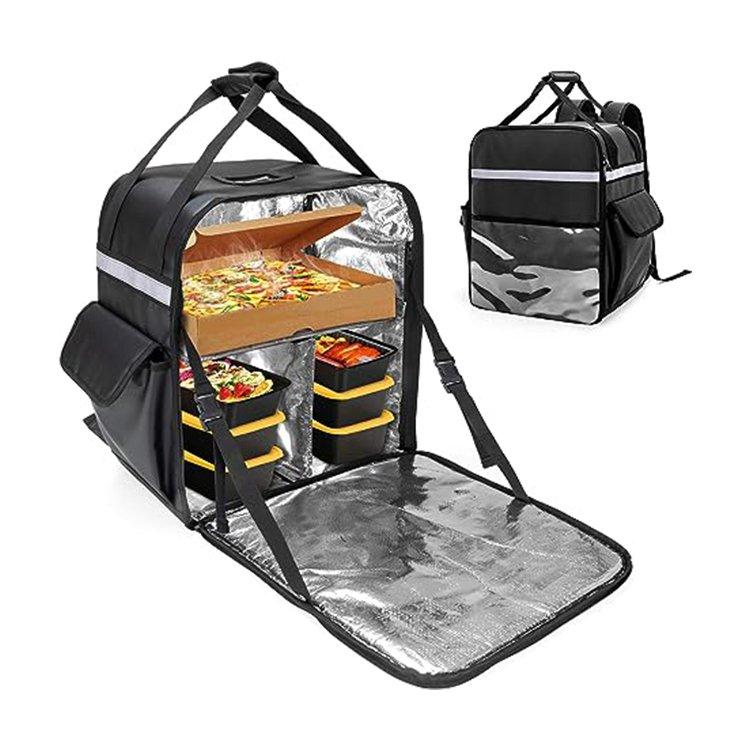 Insulated Food Delivery Backpack Waterproof Delivery Bag