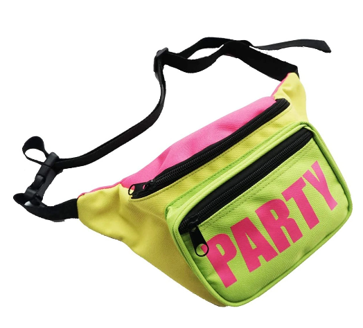 Hot Polyester Party Sports Running Waterproof Waist Bag Print Logo Waist Bag Sling Crossbody Custom Fanny Pack