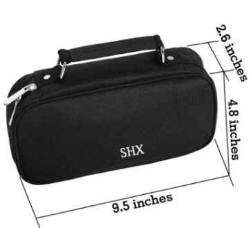 Large Pencil Bag Big Capacity 3 Compartments Polyester Pencil Pouch Stationery Bag for Teen Boys Girls School Students