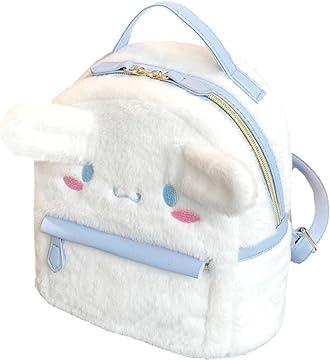 Cute Furry Plush Cinnamoroll-Dog Backpack - Mini Girls Backpacks Great Gift for Kids