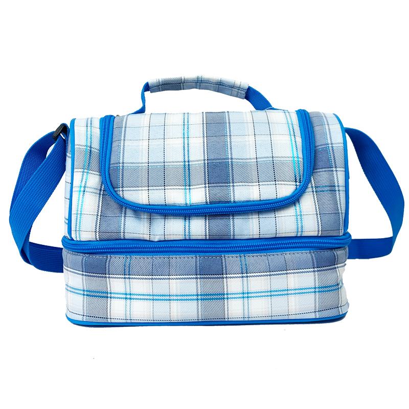 blue stripes, travel bag, backpack, portable, lightweight