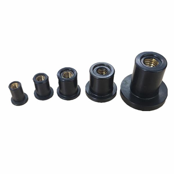 Rubber well nut