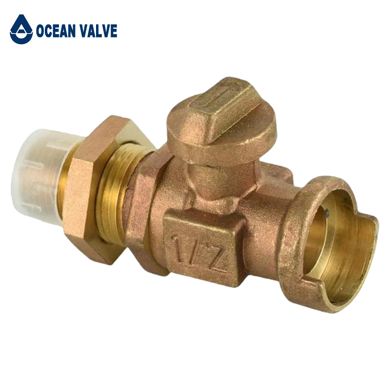 Bronze Water Meter Parts Water Meter Valve, Expansion Connector, Flat Gaskets