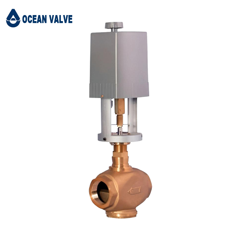 Manufacturer Electric Threaded Two-Way Control Valve Central Air Conditioning Special Valve