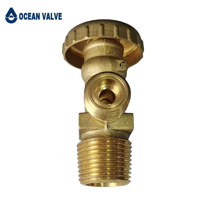 Brass Gas Valve Long Life Liquefied Petroleum