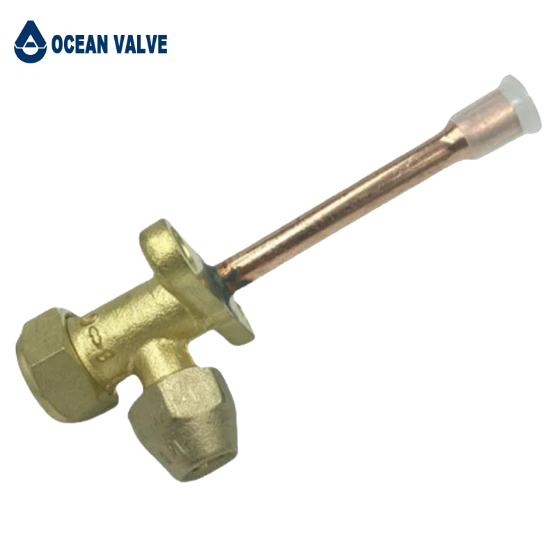 Air Conditioning Refrigeration Brass Globe Valve